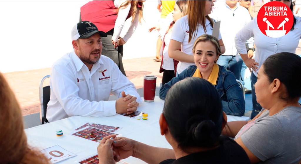 La Secretaría General de Gobierno lleva a cabo la Lotería Jurídica en la colonia «Luis Echeverría» en Ciudad&nbsp;Victoria.