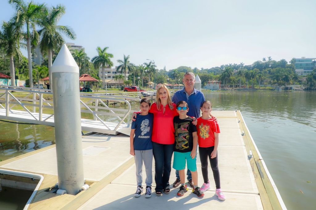 Instalan Dos Modernos Muelles Turisticos en los Parques Chairel y Fray Andrés de&nbsp;Olmos