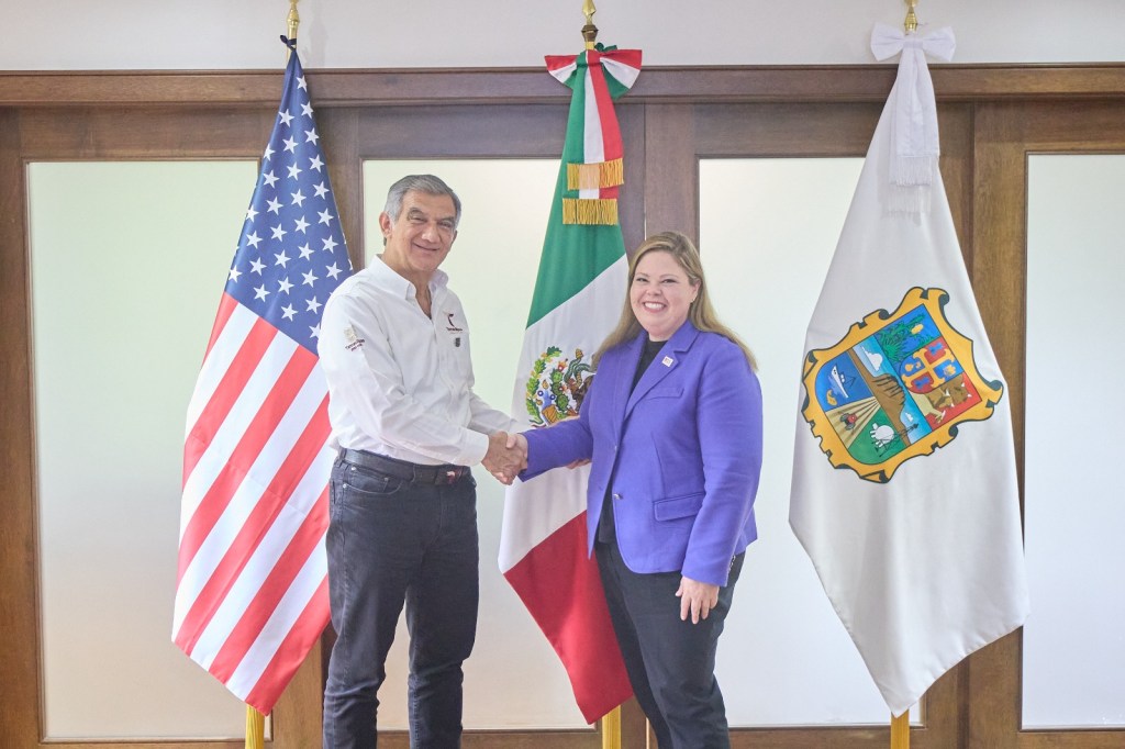 Presenta Américo a la cónsul de Estados Unidos en Matamoros grandes proyectos en&nbsp;marcha