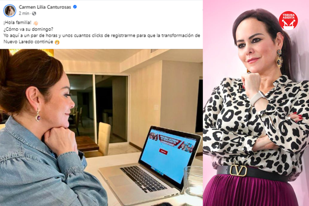 La alcaldesa de Nuevo Laredo, Carmen Lilia Canturosas Villarreal, anuncia su registro para la reelección, prometiendo dar continuidad a su&nbsp;administración.