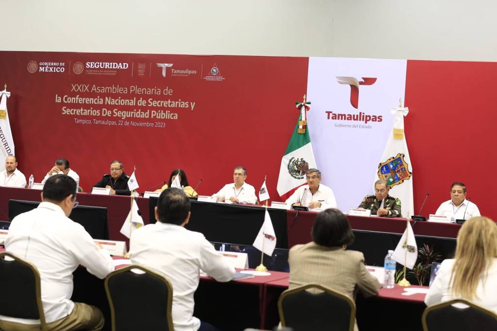 La Secretaría de Seguridad Pública de Tamaulipas es destacada a nivel nacional por su contribución al programa de capacitación&nbsp;policial