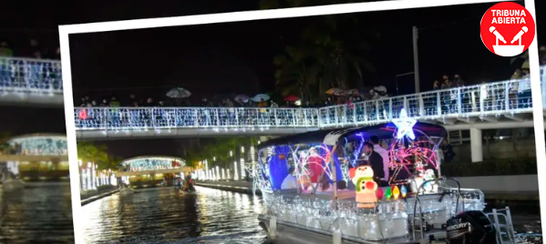 Magia Flotante: Desfile Náutico de Navidad Vuelve a Encantar a Tampico en el&nbsp;2023