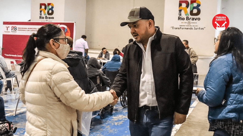Alcalde Lalo Yáñez lidera la entrega de apoyos del programa ‘Yo También Soy Diferente’ en Río&nbsp;Bravo