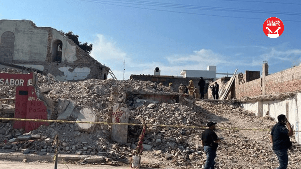 Tragedia en Tampico: derrumbe en obra deja dos obreros&nbsp;fallecidos