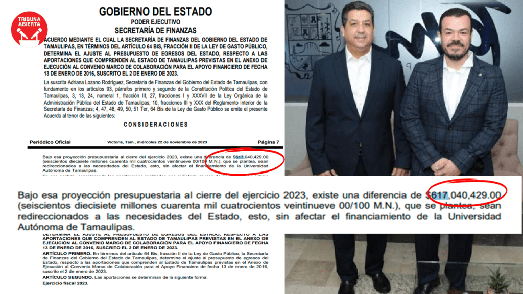 Golpe al cabecismo; le aprietan el cinturón al rector de la&nbsp;UAT