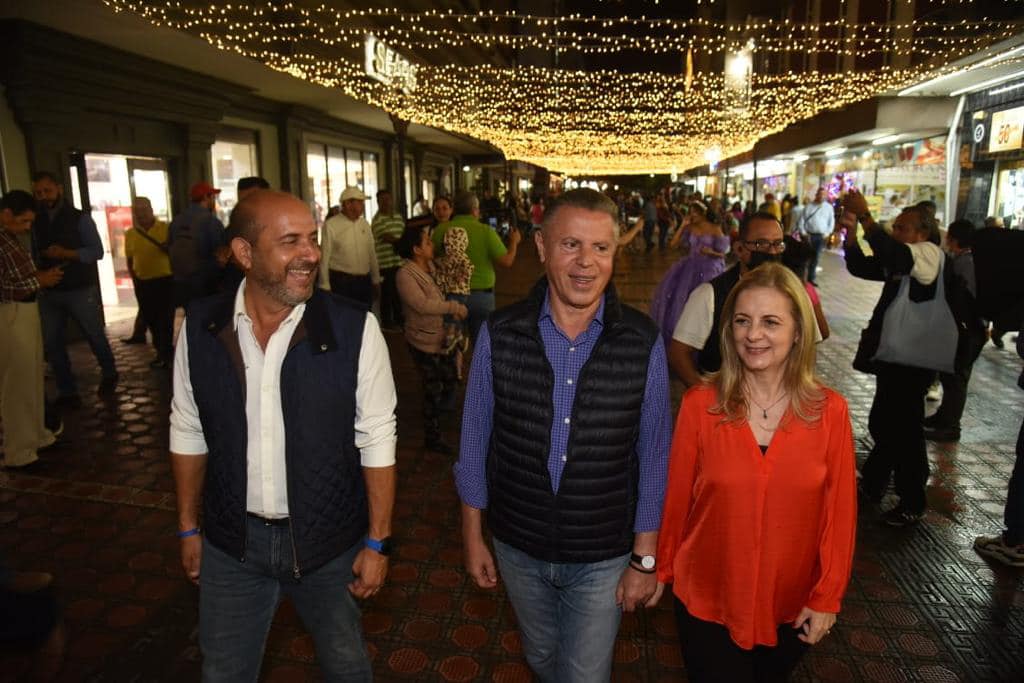 Inauguración del Encendido de Luces en la Calle Peatonal de&nbsp;Tampico