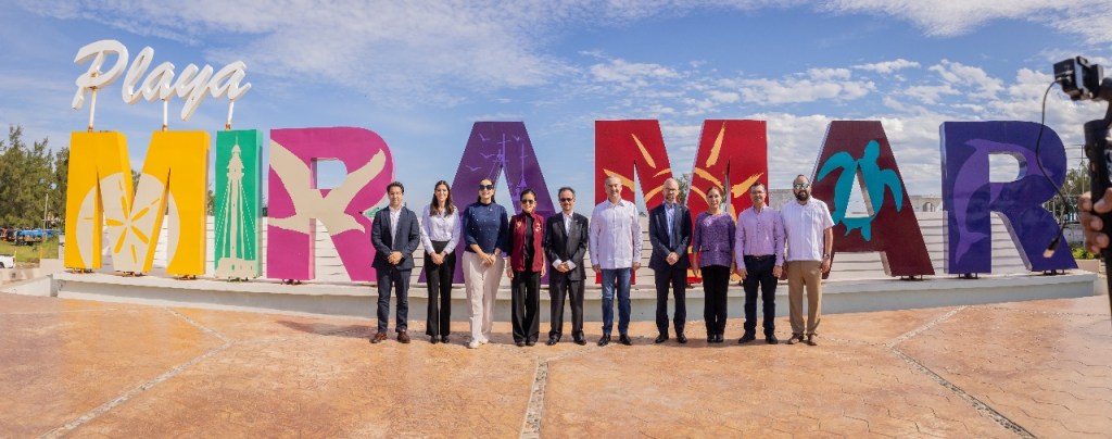 Promoción de Playa Miramar ante el embajador de Gran&nbsp;Bretaña