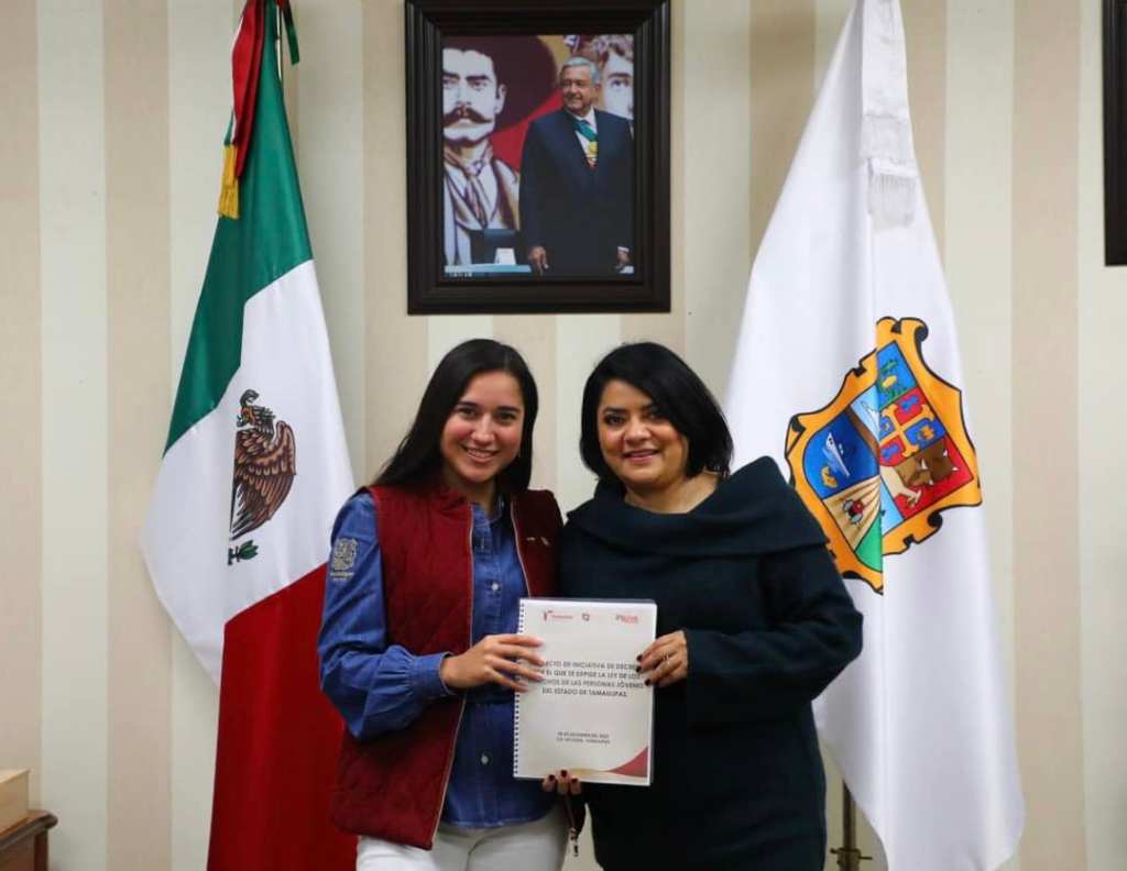 Ursula Patricia Salazar Mojica destaca la participación de la juventud en el Congreso del Estado de&nbsp;Tamaulipas