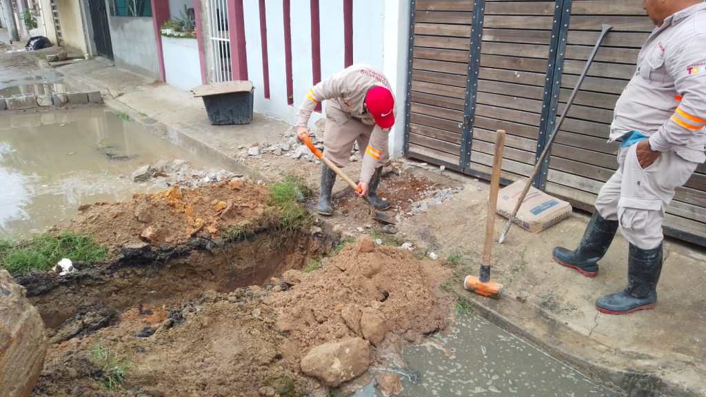COMAPA Altamira Mejora Infraestructura Hidrosanitaria con Labores de Reposición y&nbsp;Mantenimiento