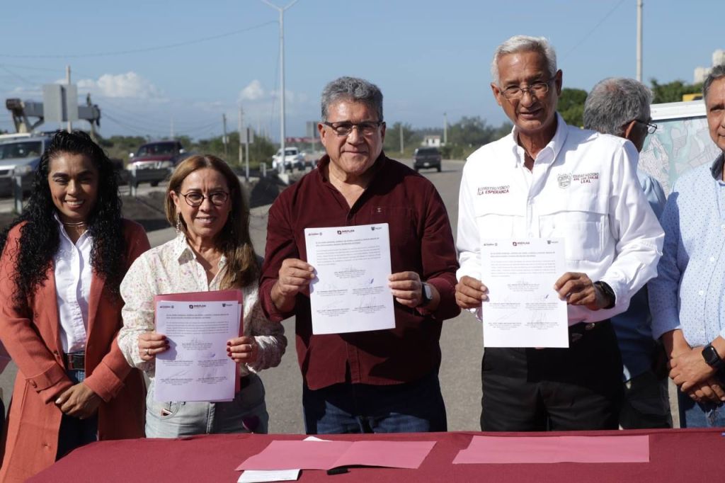 Altamira y Ciudad Madero Firman Convenio de Rectificación de Límites&nbsp;Municipales