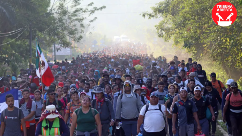 Jesús Zambrano Grijalva Exhorta al Gobierno Federal a Apoyar a la Caravana Migrante Hacia la Frontera con Estados&nbsp;Unidos