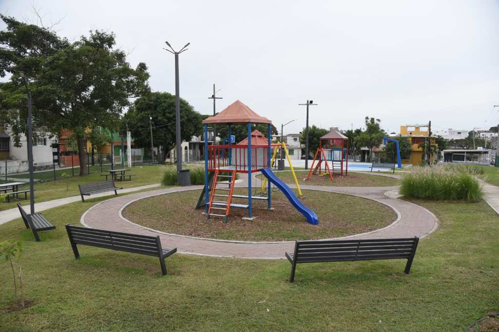 Moderniza Chucho Nader Parques Recreativos en Diversos Sectores de&nbsp;Tampico