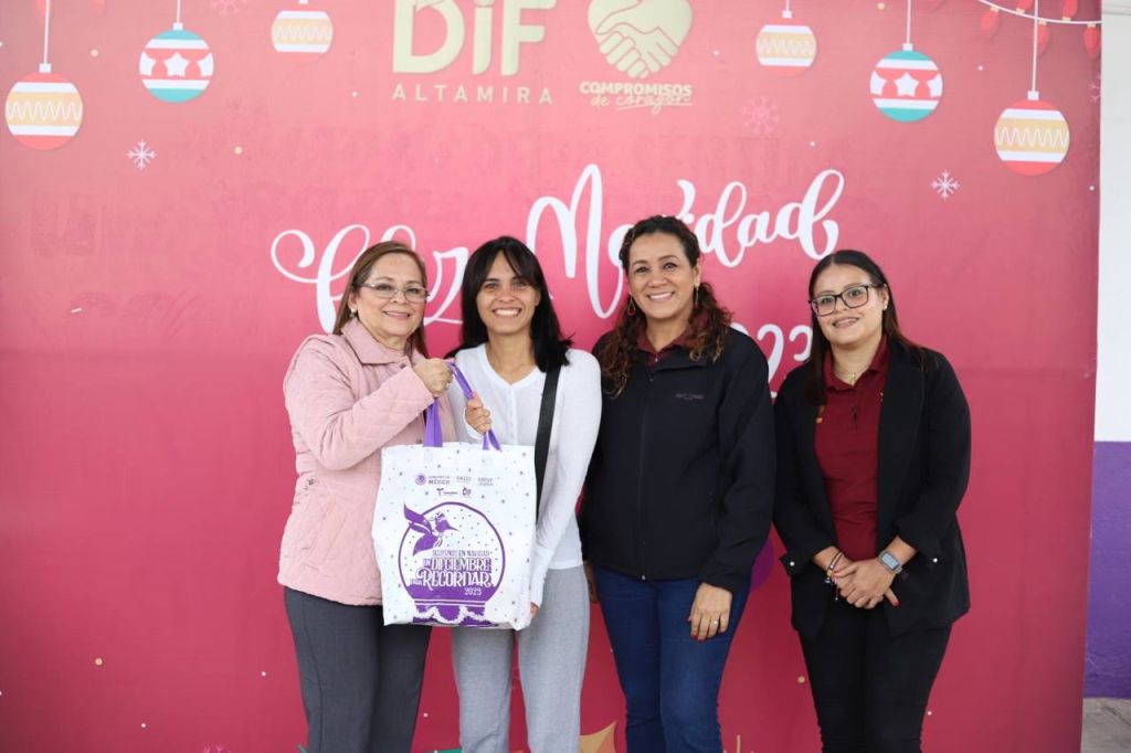DIF Altamira Entrega Dotaciones Alimentarias Especiales para Festividades&nbsp;Navideñas