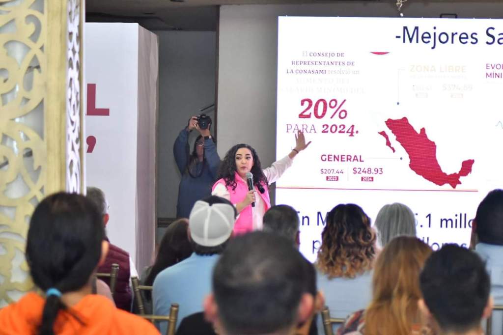 Olga Sosa Aborda Transformación Laboral y Empleo Digno en Valle&nbsp;Hermoso