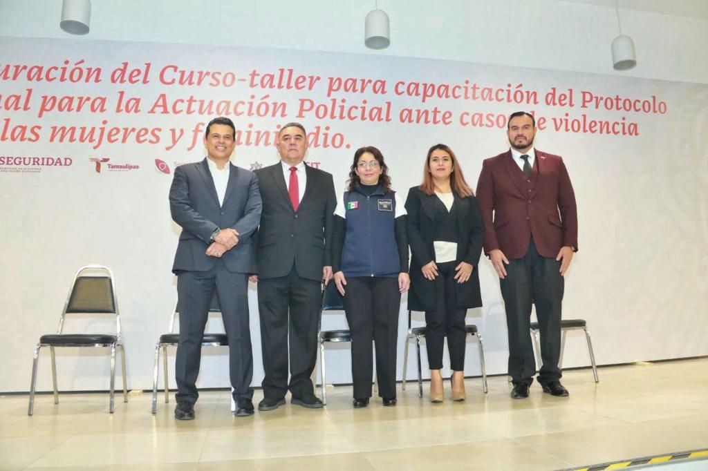 Victoria, sede de taller policial contra la violencia y&nbsp;feminicidio.