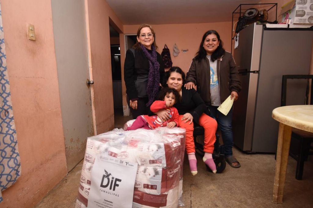 El Sistema DIF Altamira beneficia a más de 260 personas con entrega de&nbsp;pañales