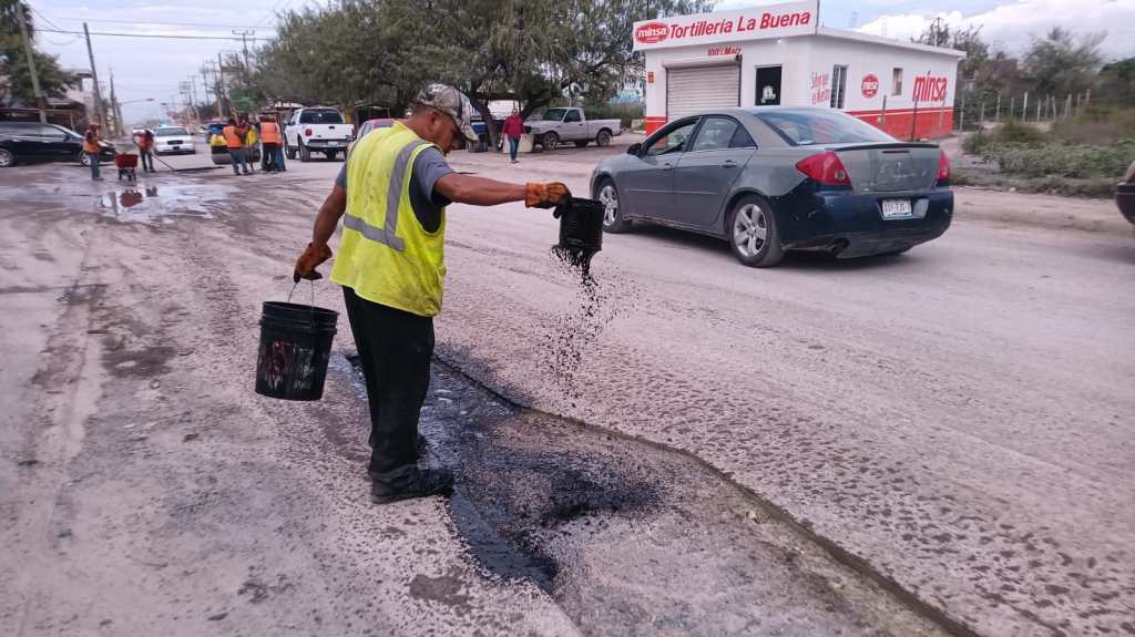 Jornada de Bacheo en Rivieras del Bravo y La Esperanza en Río&nbsp;Bravo