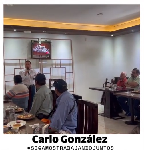 Carlo González Participa en Posadas y Convivencias en Representación del Alcalde Adrián&nbsp;Oseguera