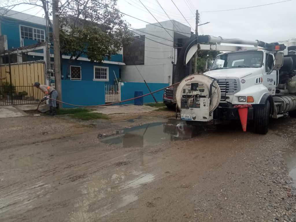 Atención continua de COMAPA Altamira a reportes&nbsp;ciudadanos