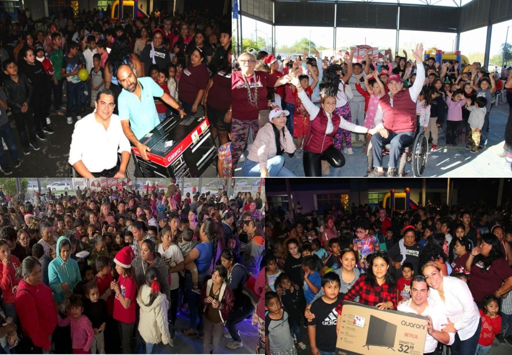 MARCO GALLEGOS, QUIEN SE PERFILA PARA ALCALDE DE REYNOSA, LLEVA POSADAS A&nbsp;COLONIAS