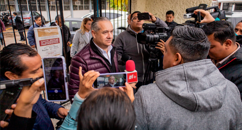 Refuerza Adrián Oseguera Programa en Infraestructura&nbsp;Escolar