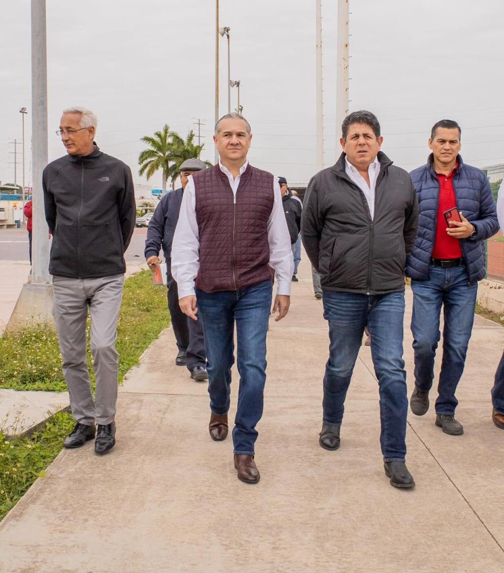 Adrián Oseguera Supervisa Instalaciones de la Unidad Deportiva en Ciudad&nbsp;Madero