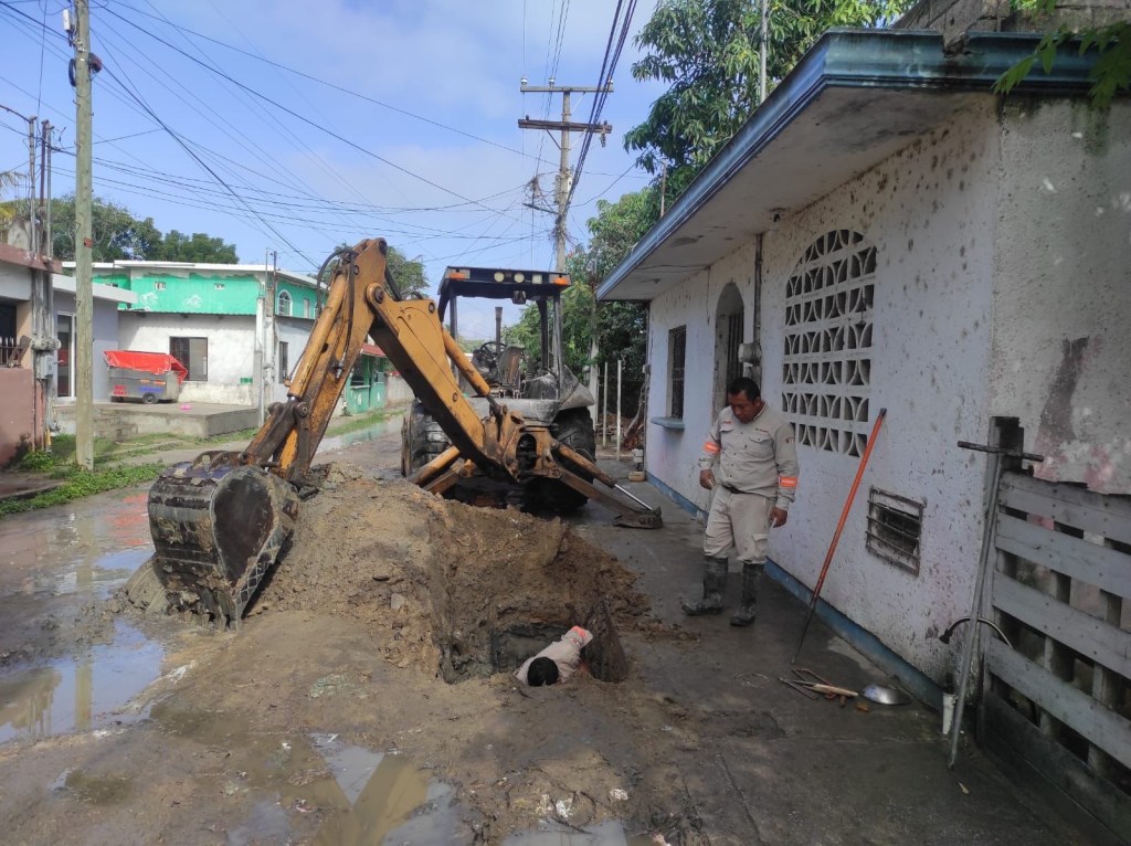 COMAPA Altamira Resuelve Fugas de Agua en la Zona&nbsp;Miramar