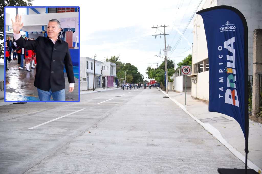 Chucho Nader Afirma que el 2024 Continuará con un Mayor Número de Obras de Pavimentación en&nbsp;Tampico