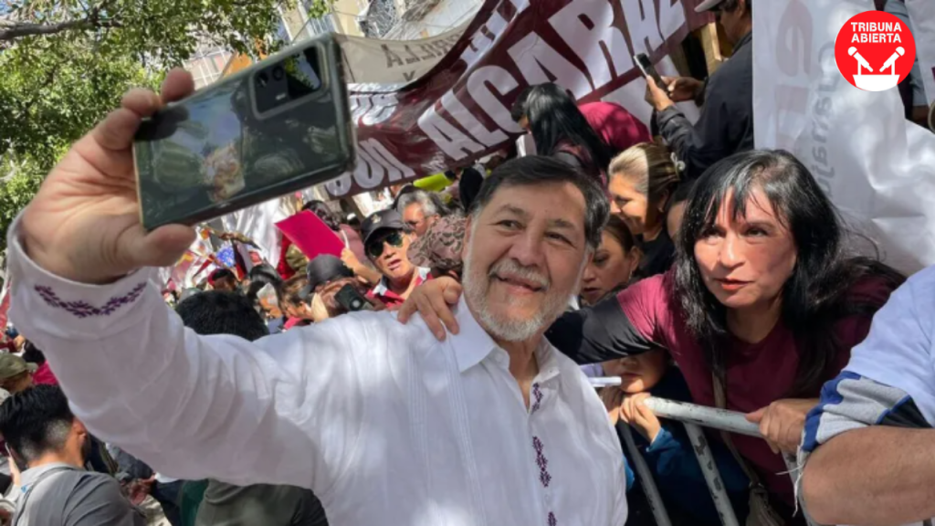 Fernández Noroña arremete contra Álvarez Máynez y MC: Los tilda de «decrépitos y&nbsp;corruptos»