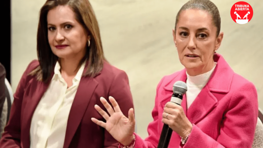 Claudia Sheinbaum rechaza que la postulación de Álvarez Máynez añada otro proyecto a la elección&nbsp;presidencial