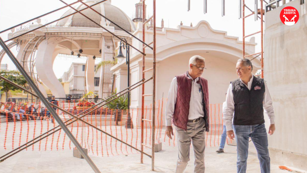 Adrián Oseguera Supervisa Avances en la Rehabilitación del Salón de Usos Múltiples en&nbsp;Madero