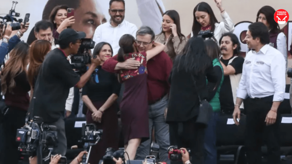 Ebrard y Sheinbaum Estrechan Lazos en Cierre de&nbsp;Precampaña