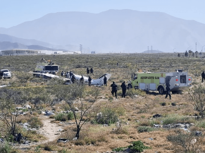 Tragedia en Coahuila: Cuatro Personas Mueren en Estrellamiento de Avioneta en Ramos&nbsp;Arizpe