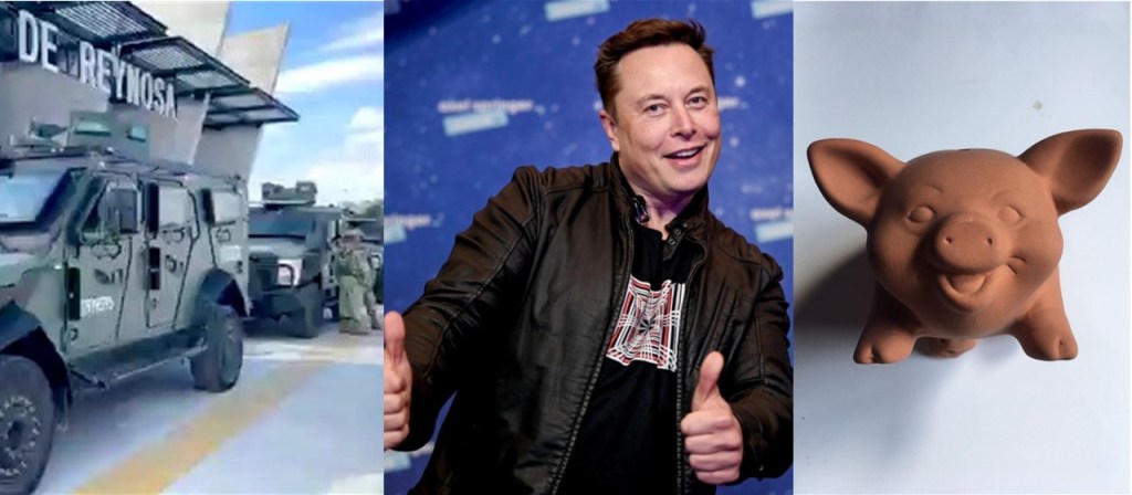 Mas elementos militares, una rosca gigante, nuevo billonario, y una alcancía semi&nbsp;vacía