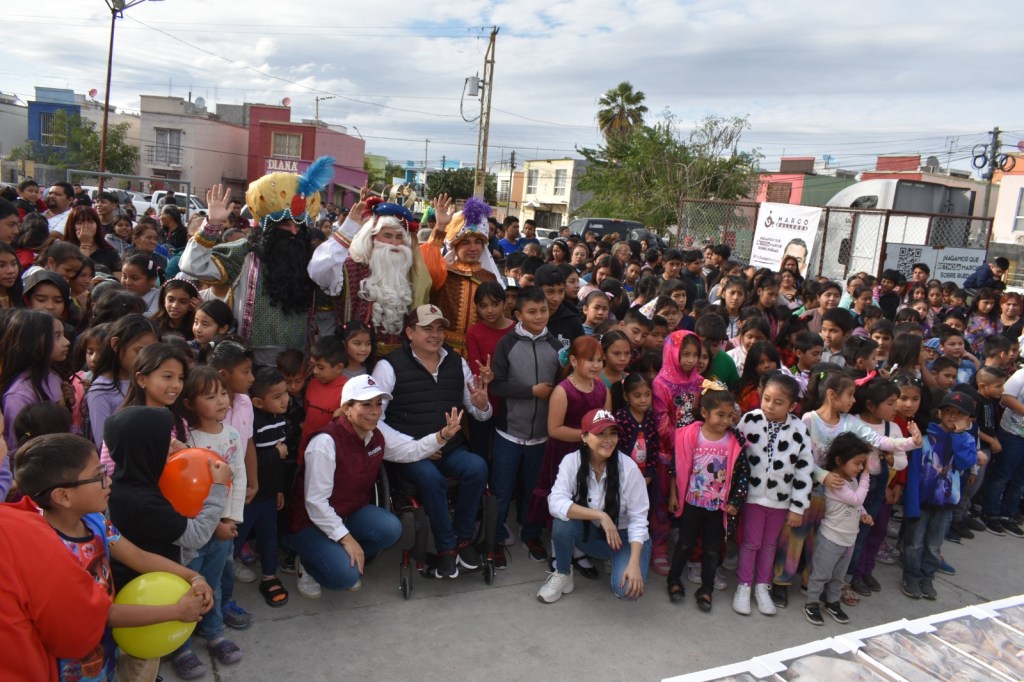 Marco Gallegos Galván Celebra Día de Reyes con Más de Mil Personas en&nbsp;Reynosa