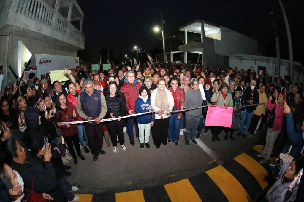 Entrega AMM Pavimentación de la Avenida de la Esperanza en&nbsp;Altamira