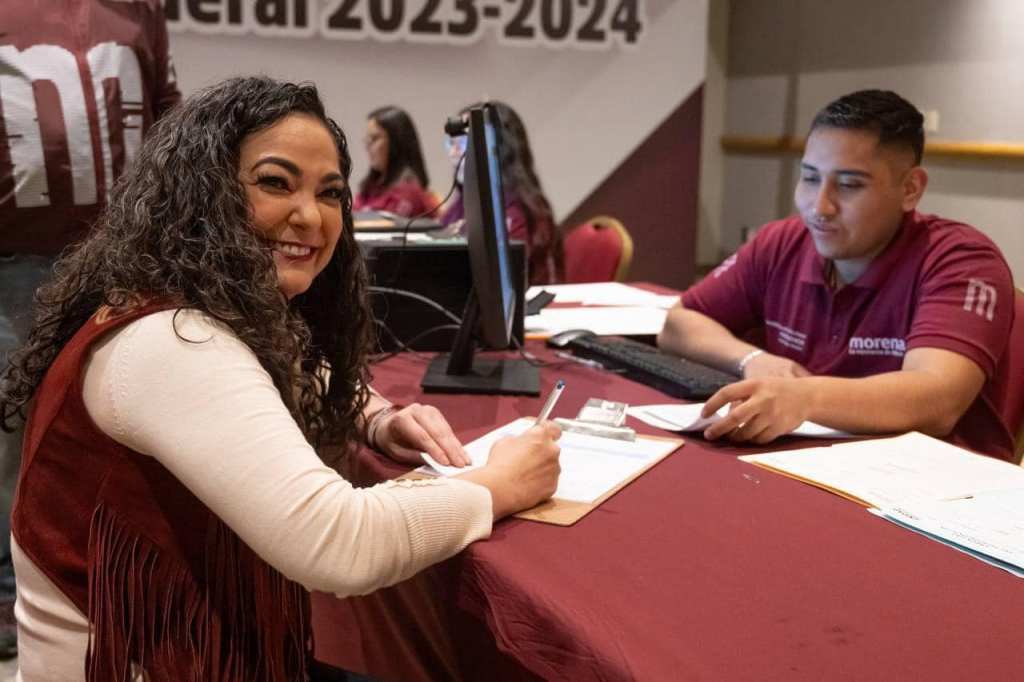 Olga Sosa Ruiz formaliza su registro como candidata al Senado por Morena Sí en&nbsp;Tamaulipas