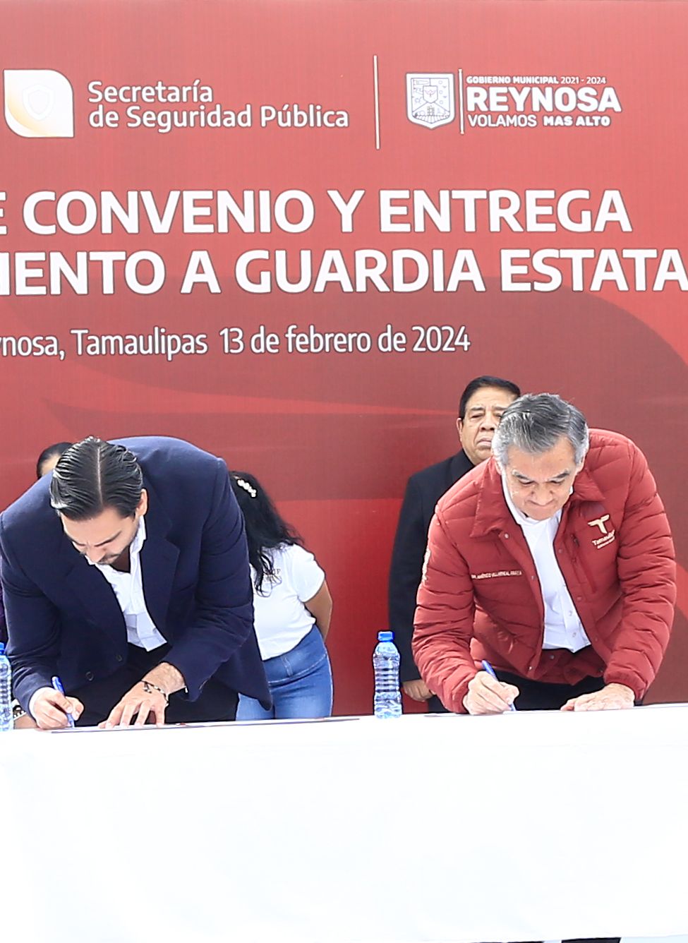 Refuerzo de Seguridad en la Frontera Tamaulipeca: Entrega de Patrullas y Despliegue de más&nbsp;Policías