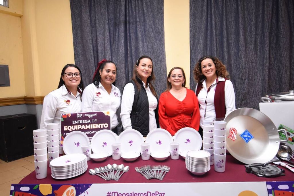 Apoyo Nutricional para el Futuro de Altamira: Entrega de Utensilios para el Programa de Desayunos&nbsp;Escolares