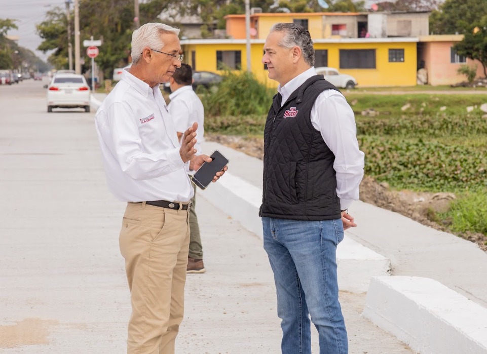 Gobierno Maderense y Estado Coordinan Trabajos de&nbsp;Pavimentación
