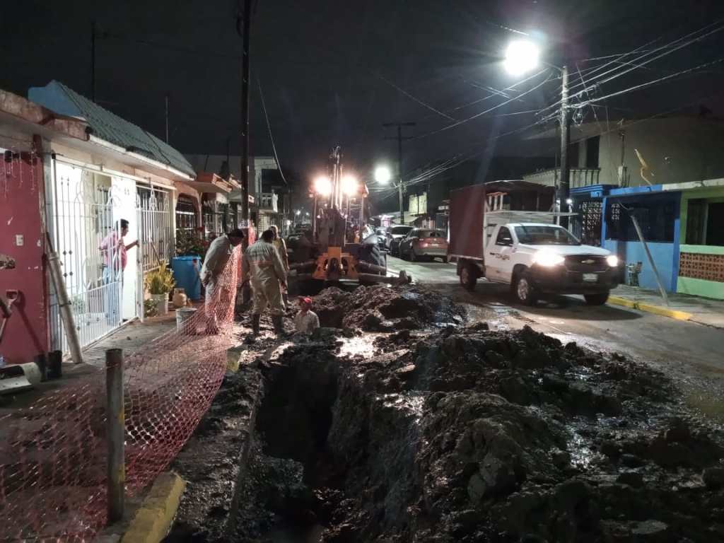 COMAPA Altamira Renueva Redes de Drenaje en Diversos Sectores de la&nbsp;Ciudad