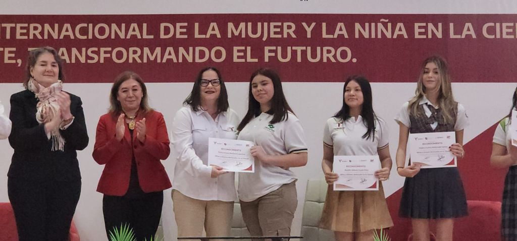 Estudiantes de CONALEP Matamoros Destacan en Celebración del Día de la Mujer y la Niña en la&nbsp;Ciencia