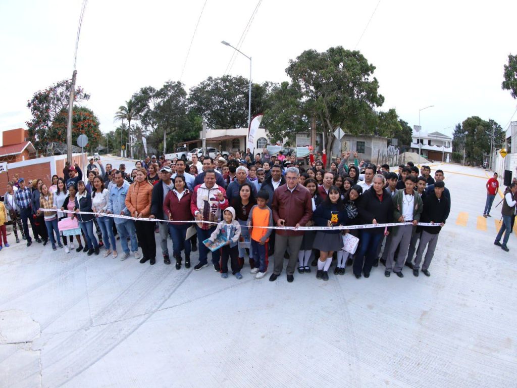 Inauguran pavimentación de calle en Altamira, Tamaulipas, en una iniciativa para mejorar la movilidad&nbsp;urbana