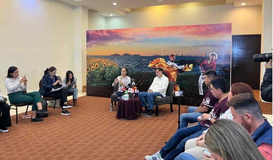 Sheinbaum Critica Reunión de Xóchitl Gálvez con Felipe Calderón: «Por eso están donde están en las&nbsp;encuestas»