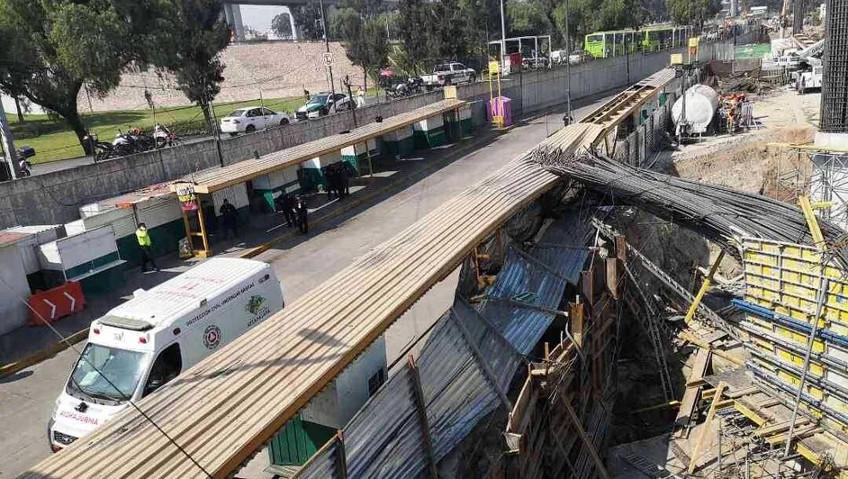 Investigarán Causas del Accidente en Cetram Santa Martha durante Obras del Trolebús&nbsp;Elevado