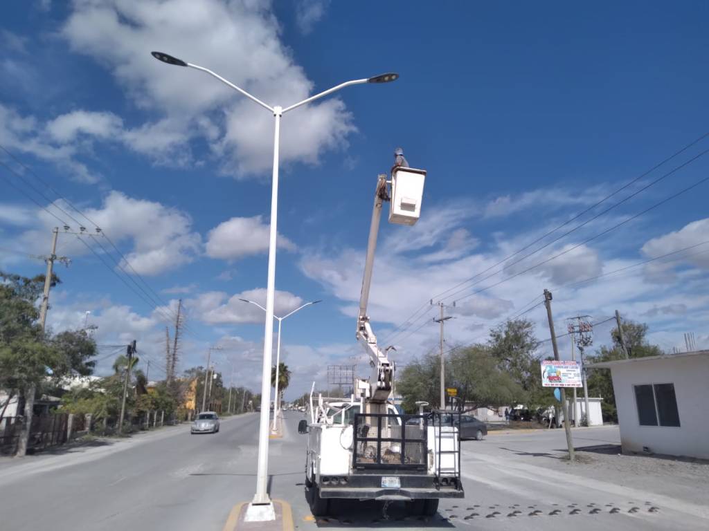 Mejora de la Iluminación en la Avenida Benito Juárez de Nuevo&nbsp;Progreso