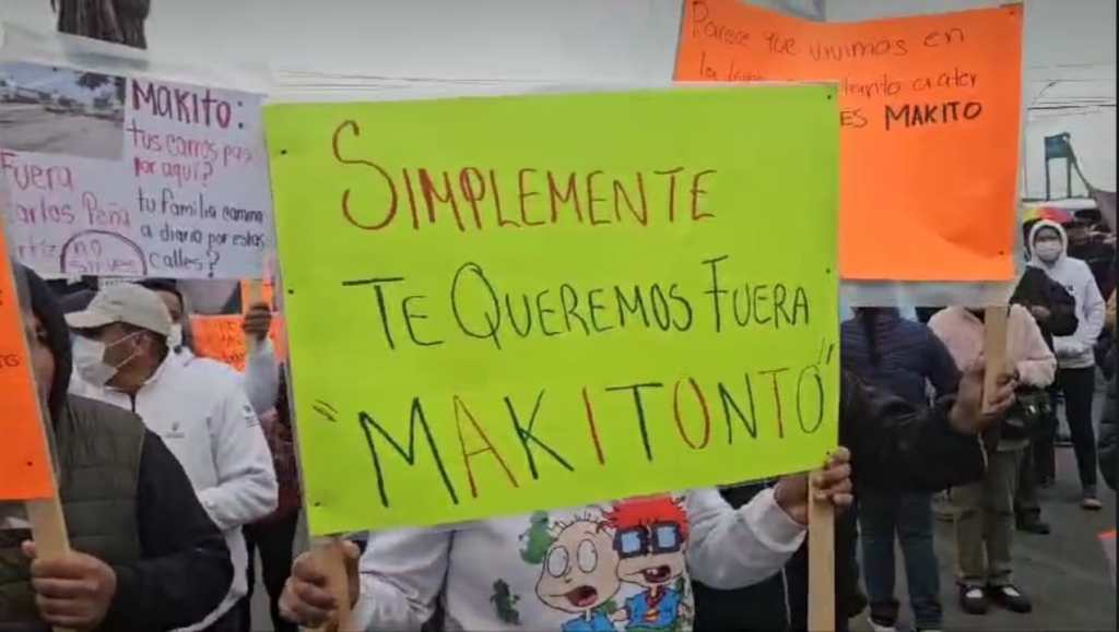 Realizan ciudadanos mega manifestación contra alcalde de&nbsp;Reynosa.