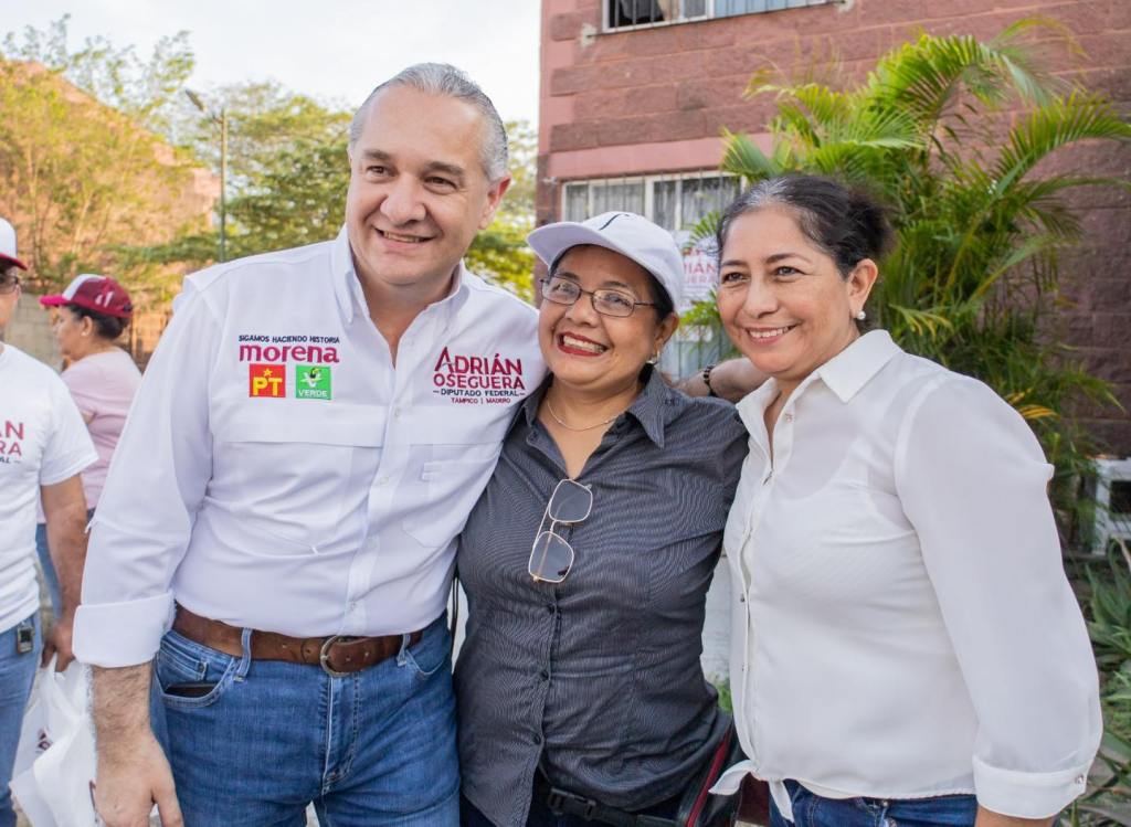 Adrián Oseguera Amplía Diálogo con Ciudadanos del Distrito 8 de Tampico y Ciudad&nbsp;Madero