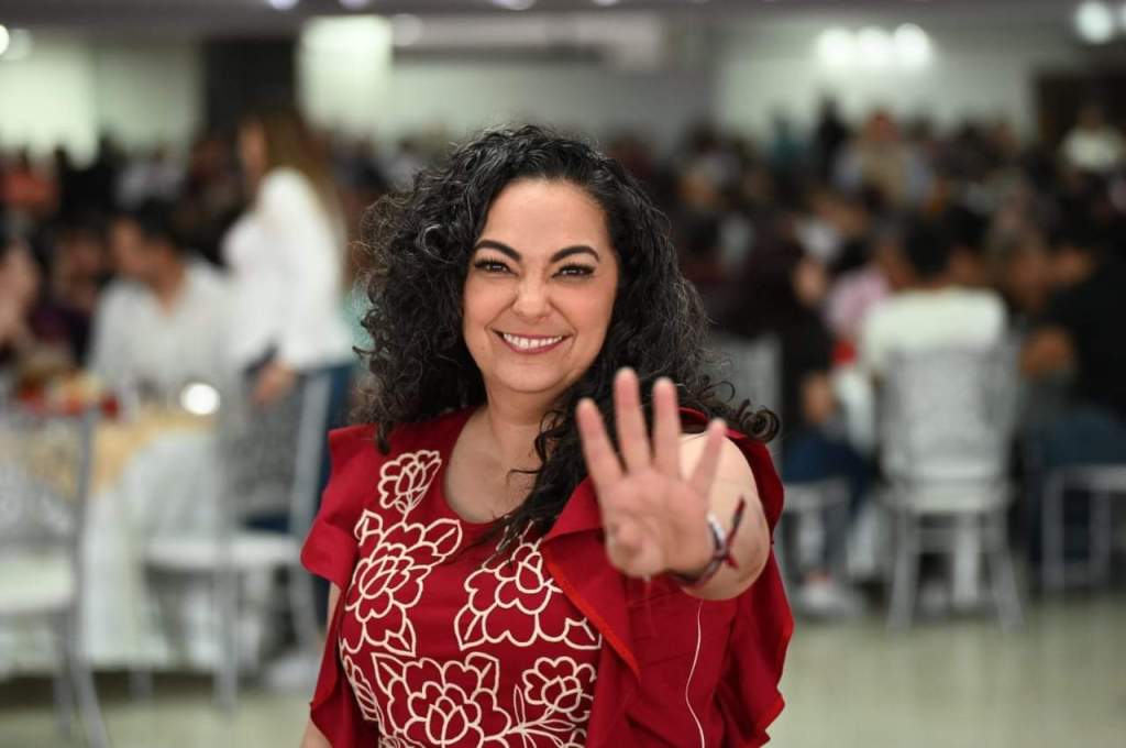 Con resultados y amor al pueblo, a Morena nada ni nadie lo para en Matamoros: Olga&nbsp;Sosa.