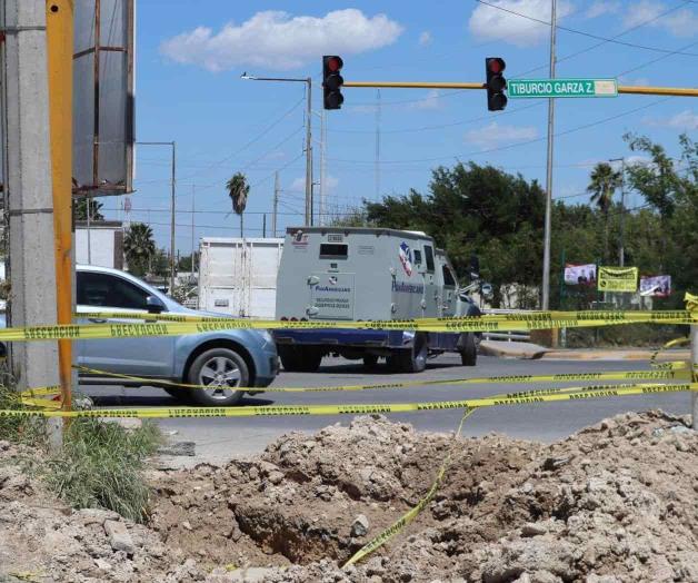 Dejan obra inconclusa: Peligro para&nbsp;automovilistas